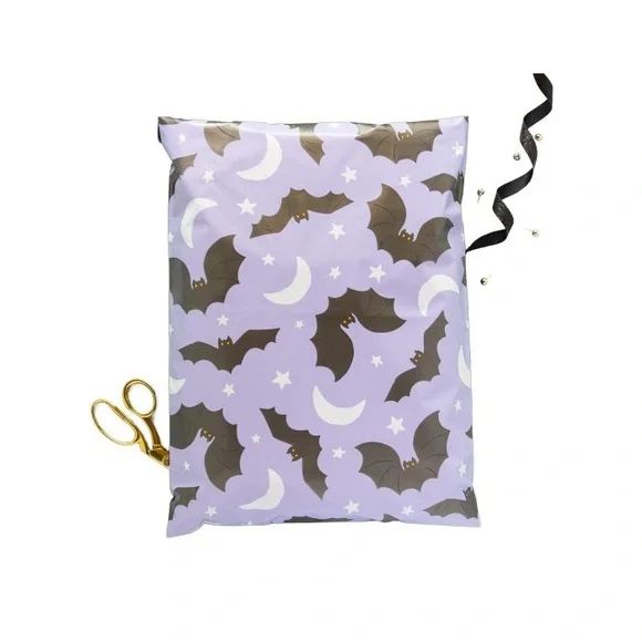 Bats 🦇 Poly Mailers 10x13 Pack of 25 - Picture 2 of 5